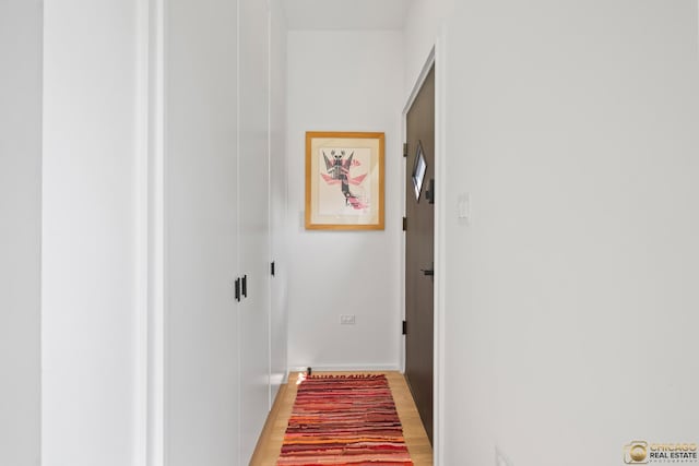 3632 S Winchester Ave, Chicago, IL 60609 - hallway with light wood-style floors and baseboards