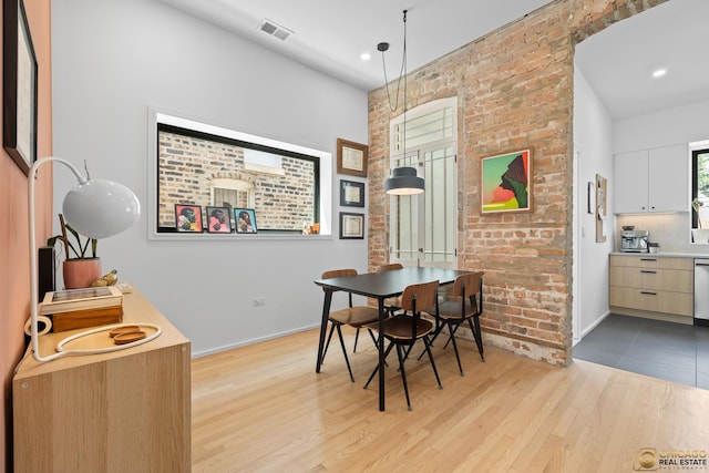 3632 S Winchester Ave, Chicago, IL 60609 - dining area with light wood-style floors and recessed lighting