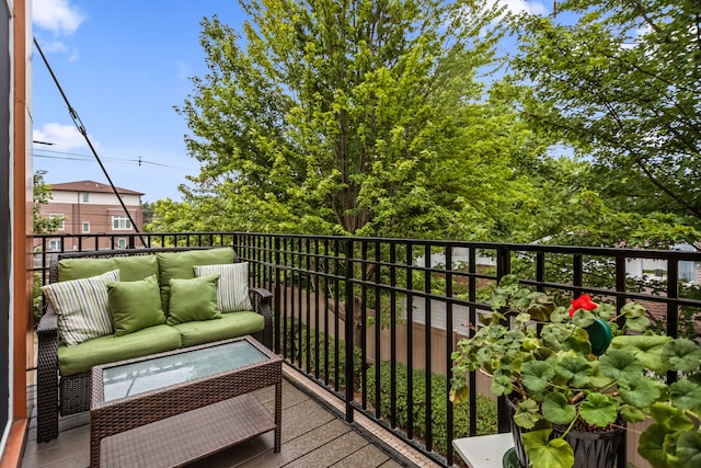 10 Park Ave, River Forest, IL 60305 - balcony featuring an outdoor living space