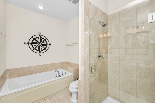 10 Park Ave, River Forest, IL 60305 - full bath featuring a garden tub and a shower stall
