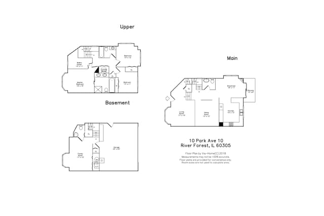 10 Park Ave, River Forest, IL 60305 - view of room layout