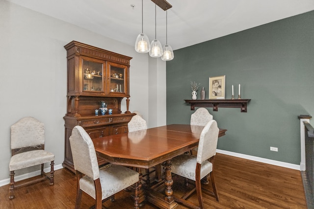10 Park Ave, River Forest, IL 60305 - dining space featuring dark wood-style flooring