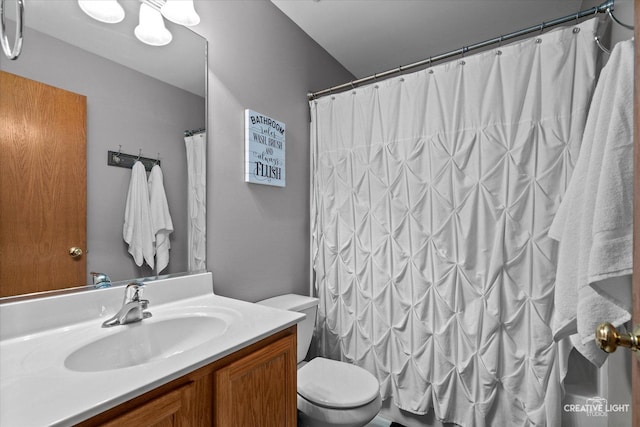 7512 Prairieside Dr, Plainfield, IL 60586 - bathroom featuring vanity and a shower with shower curtain