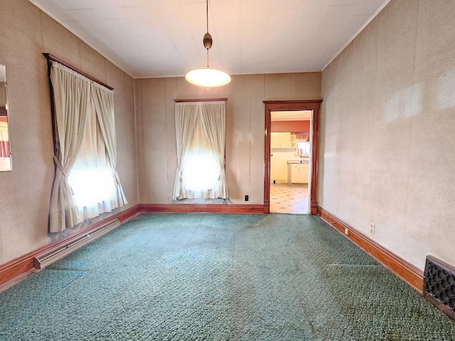 216 E Delaware St, Dwight, IL 60420 - unfurnished room with carpet flooring