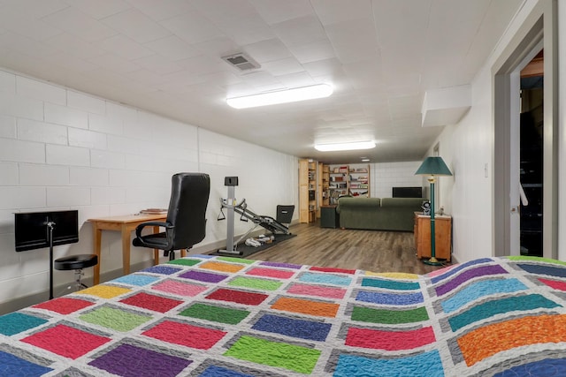 1001 Sheridan Rd, Normal, IL 61761 - bedroom featuring wood finished floors