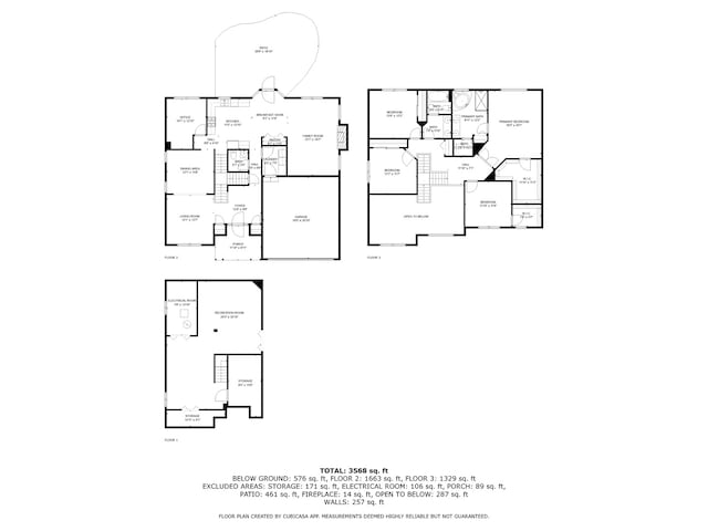 1884 Shore Line Ct, Romeoville, IL 60446 - view of floor plan / room layout
