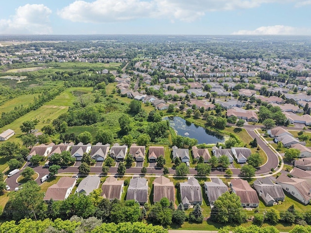 13120 Birmingham Ct, Beach Park, IL 60083 - aerial view of residential area featuring a nearby body of water