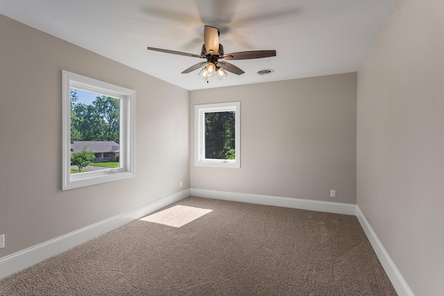 1205 Broadmoor Dr, Champaign, IL 61821 - unfurnished room featuring carpet floors and a ceiling fan