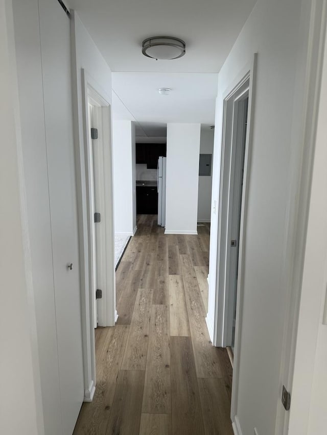 4850 S Lake Park Ave Unit 1508, Chicago, IL 60615 - corridor featuring hardwood / wood-style floors