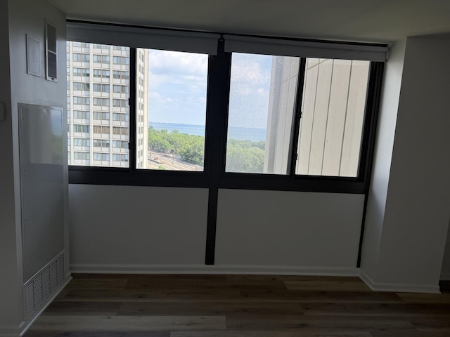 4850 S Lake Park Ave Unit 1508, Chicago, IL 60615 - empty room with wood finished floors