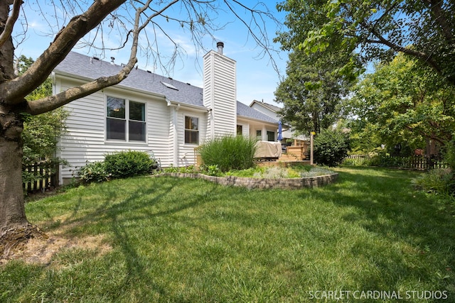 2436 Haider Ave, Naperville, IL 60564 - back of property with a chimney and a shingled roof