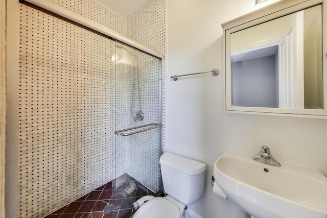 3253 W Palmer St Unit 301, Chicago, IL 60647 - full bathroom featuring a sink and a stall shower