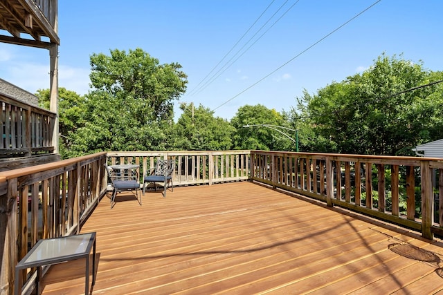 3253 W Palmer St Unit 301, Chicago, IL 60647 - view of wooden terrace
