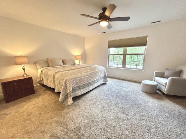 8449 Callie Ave, Morton Grove, IL 60053 - carpeted bedroom featuring baseboards and a ceiling fan