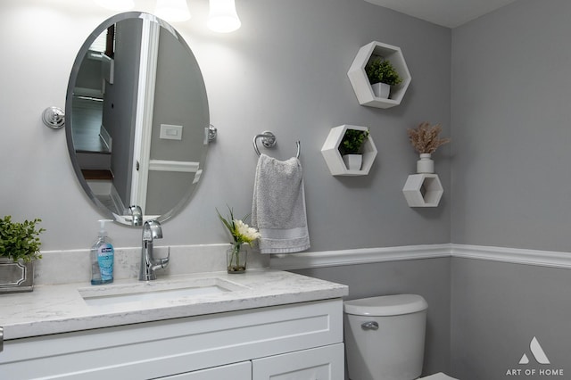 40 Jackson Ln, Streamwood, IL 60107 - bathroom featuring toilet and vanity
