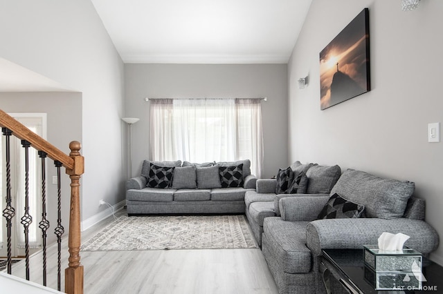 40 Jackson Ln, Streamwood, IL 60107 - living area featuring light wood-type flooring and stairs