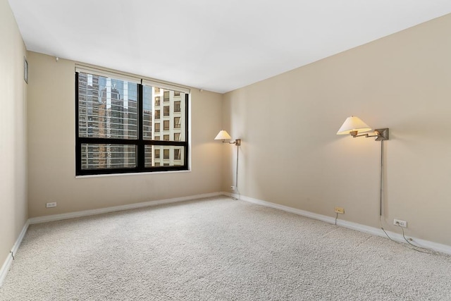 401 E Ontario St Unit 2804, Chicago, IL 60611 - carpeted spare room with baseboards