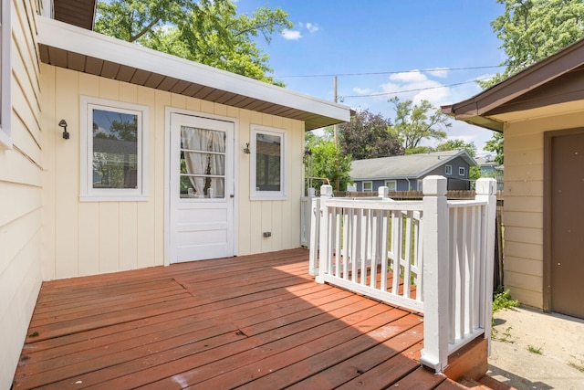 720 W Terrace St, Villa Park, IL 60181 - view of wooden deck