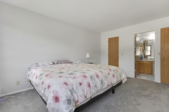 202 Dublin Ln Unit V-1, Schaumburg, IL 60194 - bedroom with carpet flooring and connected bathroom
