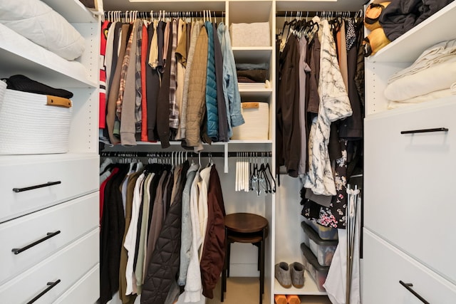 3125 W Fullerton Ave Unit 508, Chicago, IL 60647 - view of walk in closet