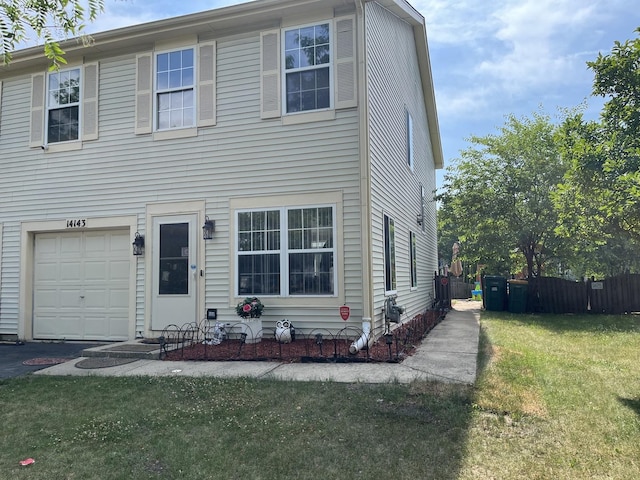 14143 S Napa Cir, Plainfield, IL 60544 - view of front of house with a garage