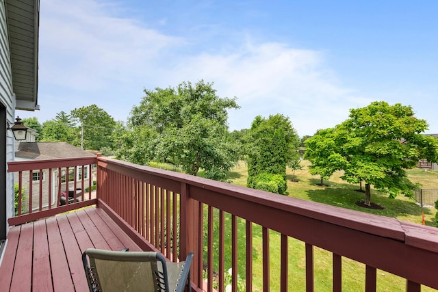 10732 Revere Rd, Mokena, IL 60448 - view of deck