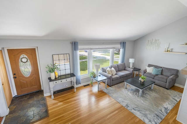 817 N Gibbons Ave, Arlington Heights, IL 60004 - living area with wood finished floors