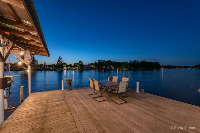 1913 N Woodlawn Park Ave, Mchenry, IL 60051 - dock featuring a water view