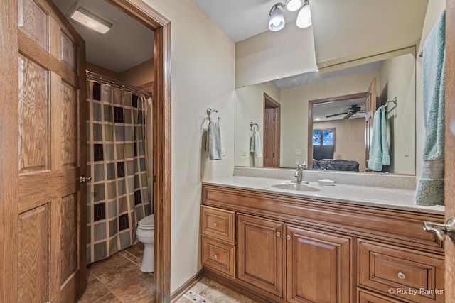 1913 N Woodlawn Park Ave, Mchenry, IL 60051 - bathroom with vanity, ensuite bathroom, and tile patterned floors
