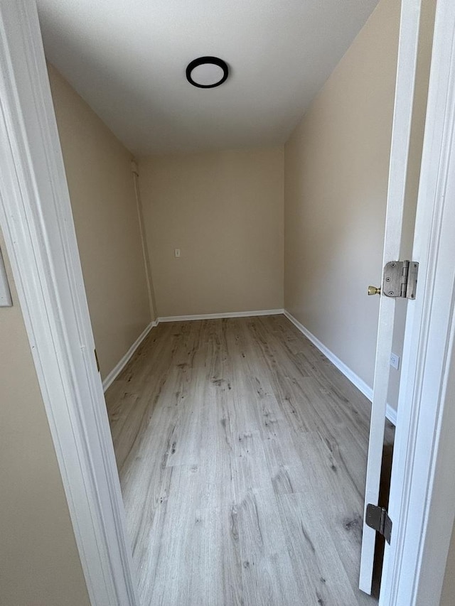 6638 S Albany Ave, Chicago, IL 60629 - unfurnished room featuring wood finished floors and baseboards