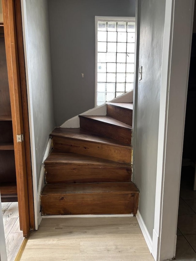 6638 S Albany Ave, Chicago, IL 60629 - stairs featuring wood finished floors