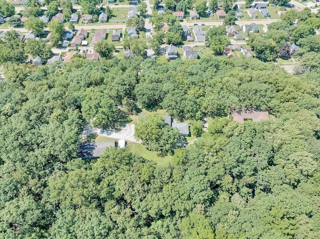 555/557 W Bluff St, Marseilles, IL 61341 - aerial overview of property's location featuring a forest