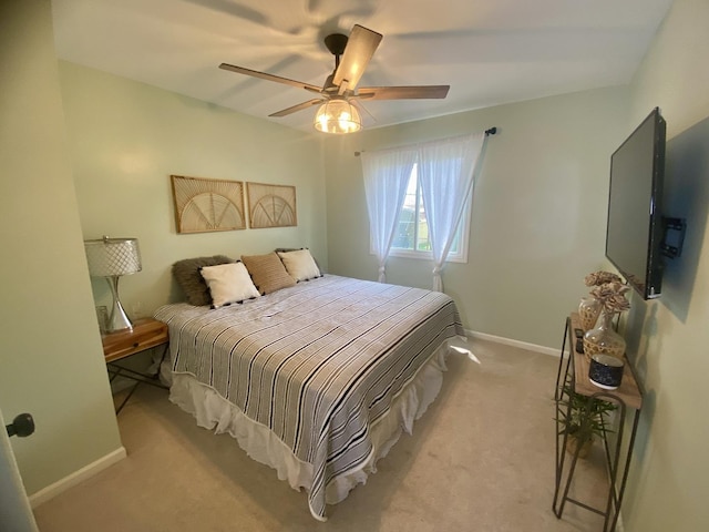 1615 Meadow Ln, Mchenry, IL 60050 - bedroom featuring carpet flooring and a ceiling fan