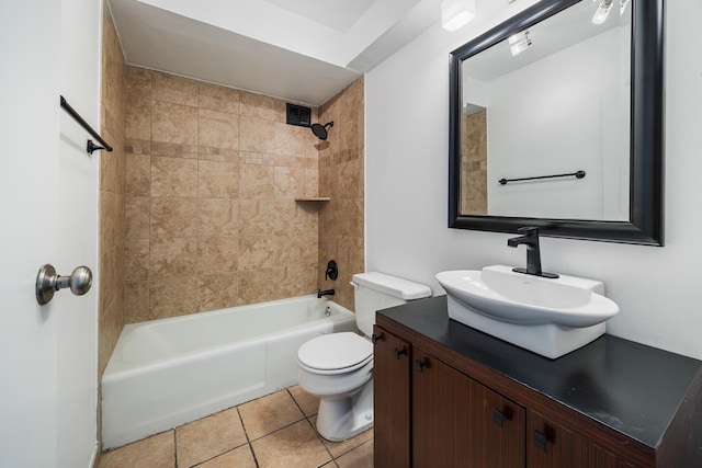 2005 S Finley Rd Unit 1204, Lombard, IL 60148 - full bath featuring vanity,  shower combination, and tile patterned flooring