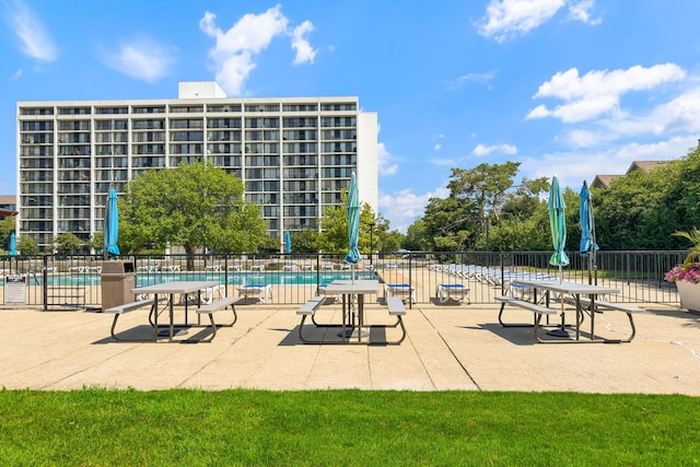 2005 S Finley Rd Unit 1204, Lombard, IL 60148 - community pool featuring a patio area