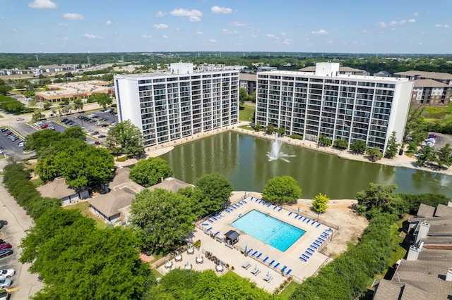 2005 S Finley Rd Unit 1204, Lombard, IL 60148 - drone / aerial view of a large body of water