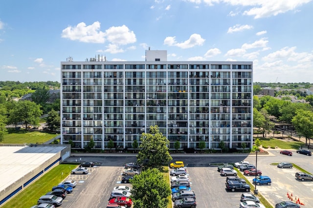 2005 S Finley Rd Unit 1204, Lombard, IL 60148 - view of apartment building / complex with uncovered parking