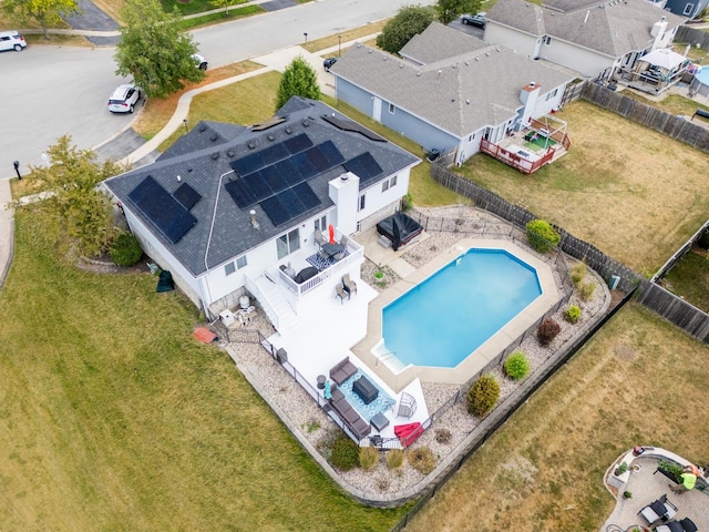 5147 Fairground Ct, Monee, IL 60449 - view of subject property with a pool area