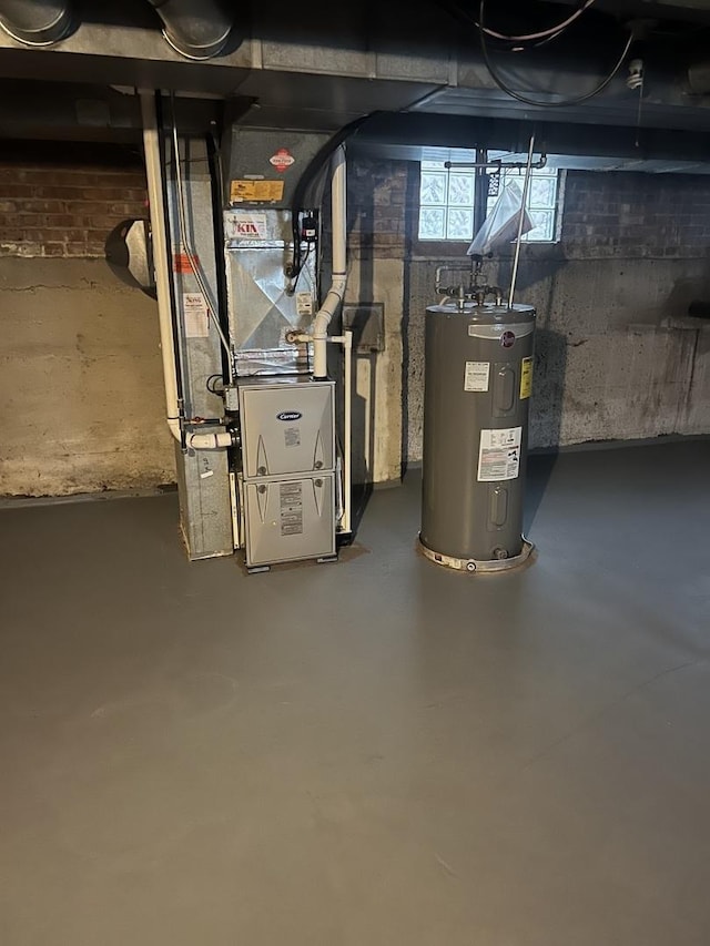 1513 E 86th Pl, Chicago, IL 60619 - utilities with electric water heater and heating unit