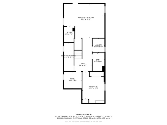 7711 S Ridgeland Ave, Chicago, IL 60649 - view of room layout