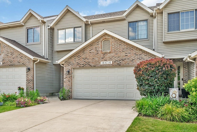 16636 Winding Creek Rd, Plainfield, IL 60586 - view of property with concrete driveway and brick siding
