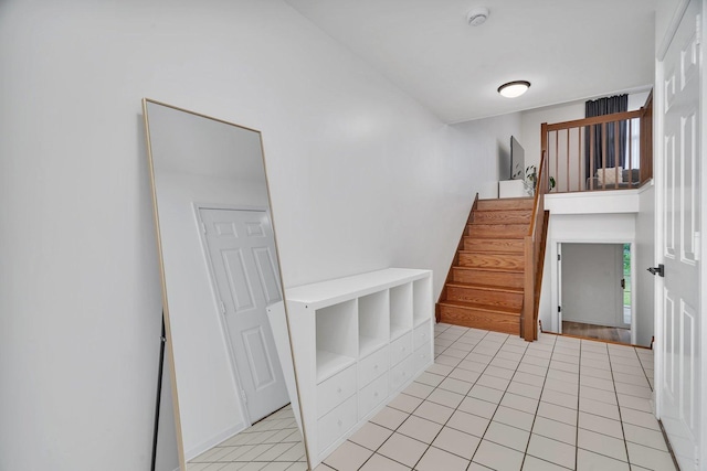 16636 Winding Creek Rd, Plainfield, IL 60586 - stairs with tile patterned flooring