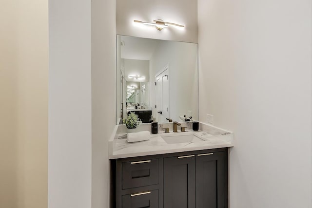2611 W Carmen Ave, Chicago, IL 60625 - bathroom featuring vanity