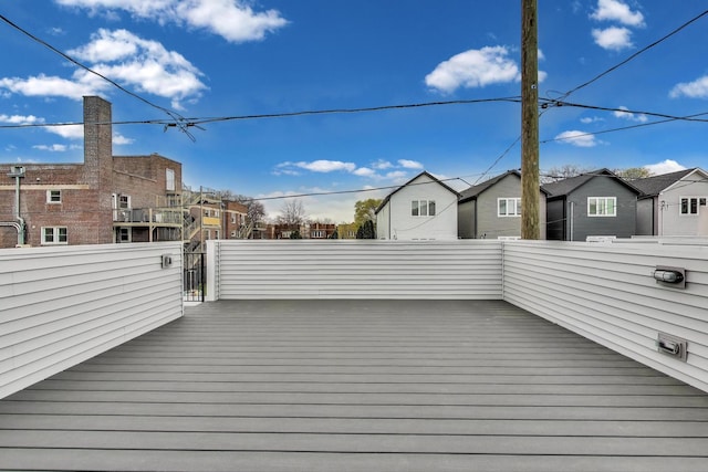 2611 W Carmen Ave, Chicago, IL 60625 - deck featuring a residential view