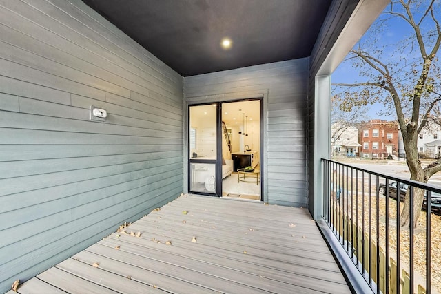 2607 W Carmen Ave, Chicago, IL 60625 - view of wooden deck