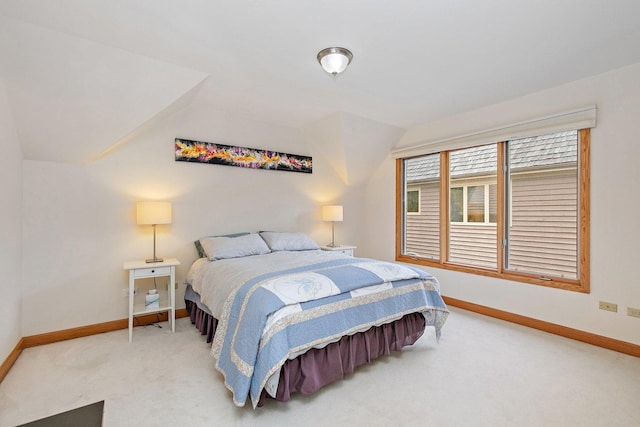 1521 Pendelton Ct, Palatine, IL 60067 - carpeted bedroom featuring baseboards and lofted ceiling
