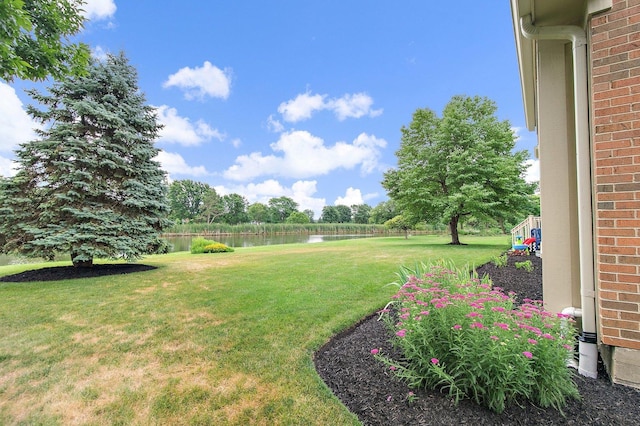 1521 Pendelton Ct, Palatine, IL 60067 - view of grassy yard with a water view