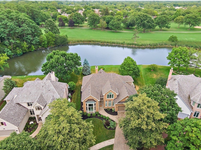 1521 Pendelton Ct, Palatine, IL 60067 - bird's eye view of a large body of water