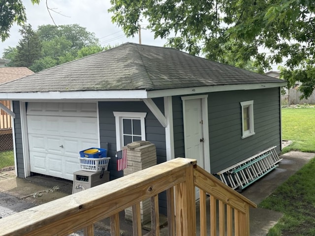 417 Major Dr, Northlake, IL 60164 - view of detached garage