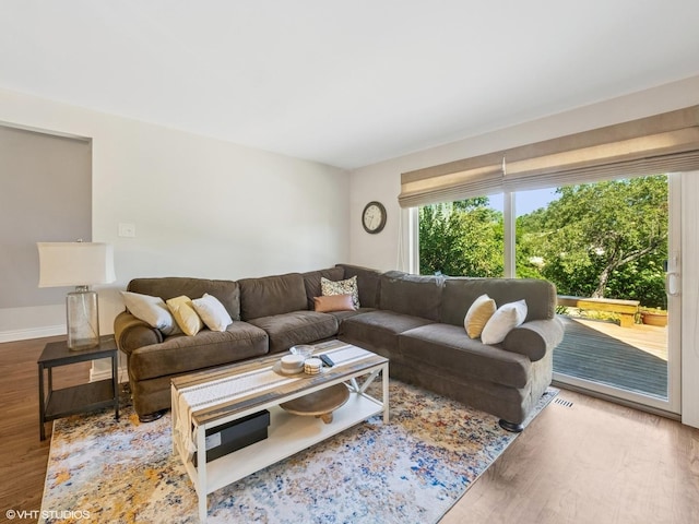 68 E Garden Ave, Palatine, IL 60067 - living area with wood finished floors
